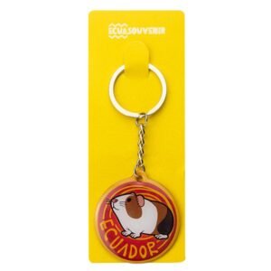 ECU-108 - Llavero Redondo de Drip Glue