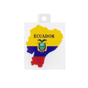 ECU-135S - Sticker Pequeño de PVC